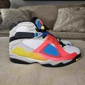 Nike Jordan 8 "multi color"